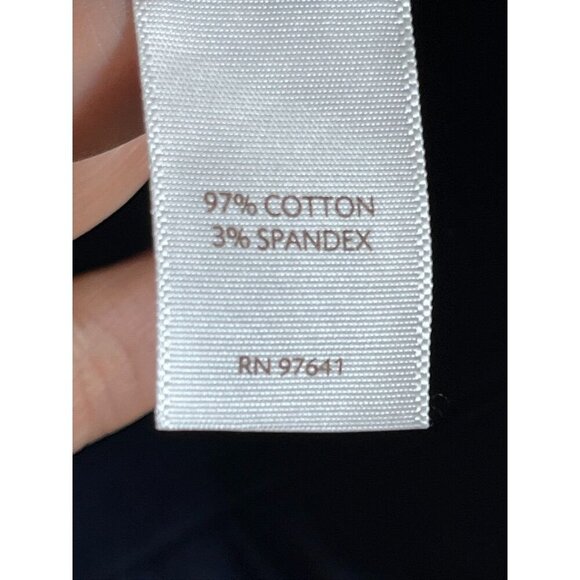 J Jill Shirt Dress 6 Blue Preppy Resort Classic Chic Retro Neutral Minimalist - Picture 7 of 11